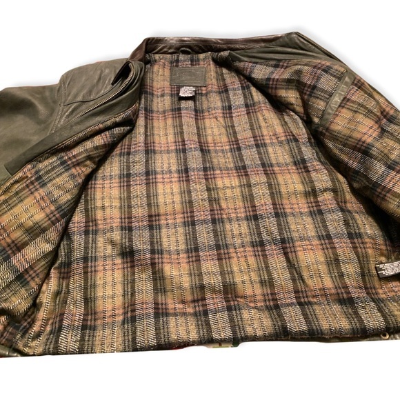 Men’s Leather Jacket  St John’s Bay size XXL - Picture 2 of 4